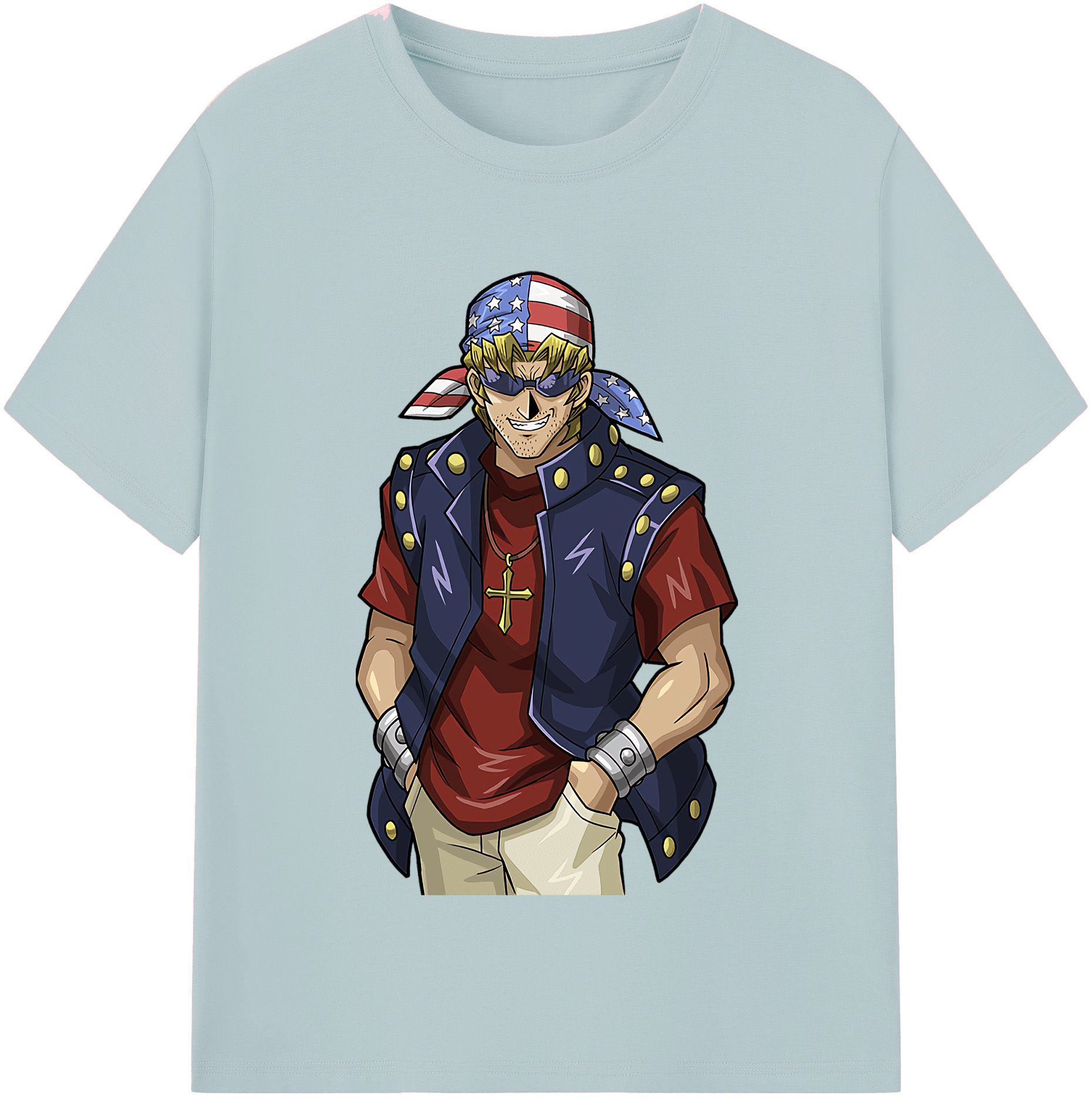 （画像用） 遊☆戯☆王 Yu-Gi-Oh! 綿100％半袖Tシャツ（フロントプリント）